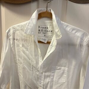 Frank & Eileen Ivory Button Down Shirt